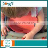 BPA Free Soft Waterproof & Bacteria Resistant Animal Shape Silicone Baby Bibs thumbnail-4