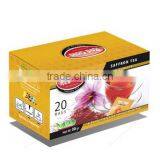 2017 Famous Top Quality Famous Hebal Bulk Organic Black Tea With Saffron /100% Natural Handmade Dried Saffron With Green Tea thumbnail-2