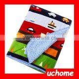 UCHOME 2016 Hot Sell Super Soft Plush And Microplush Baby Swaddle Blanket thumbnail-6