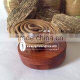 Agarwood Incense Coils - Natural Color Brown of Agarwood -made With the Resinous Heartwood Pulp of the Agarwood Tree thumbnail-1