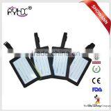 Promotional Silicone Custom Luggage Tag , Travel Custom Design Silicone Luggage Tag thumbnail-1