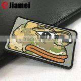 Flated or Embossed Pvc 3d Rubber Label for Clothes