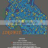 2014 Customized High Quality Rhinestone Transfer for T-shirt