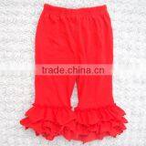 Clothing Distribution Companies Ruffle Bottom Pants Kids Ruffle Pants 100%cotton thumbnail-4