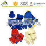 Knitted Women Winter Hat and Scarf Set thumbnail-3
