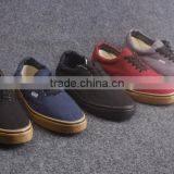 Rubber Sole Brand Canvas Shoes Surplus Overstock Shoe Cheap Wholesale thumbnail-1
