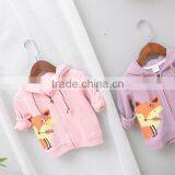 YE5202 Autumn 2017 Children Clothing Zipper Cartoon Boys Hooded Coats thumbnail-3