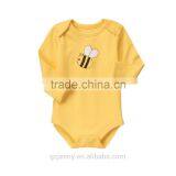 Factory Supply Bulk Lovely Unisex 100% Cotton Bodysuit Baby thumbnail-2