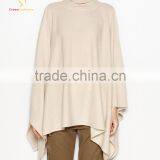 Ladies Wholesale Turtleneck Ponchos,Knitted Capes and Ponchos for Women thumbnail-1