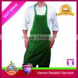 Hot Sale Blank Long Green Men Garden Apron With Pockets thumbnail-1