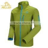 China New Design Hot Sale Cheap Plain Unisex Softshell Jacket thumbnail-2