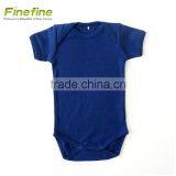 Summer Cotton Baby Clothes Lace Baby Rompers Printed With Short Sleeve thumbnail-4