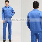 Juqian Quality Work Cloth Manufacturer China Breathable Gray Blue Unisex Workwear Uniform Industrial Uniform thumbnail-5