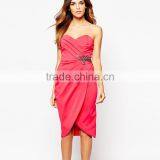 2016 Fashion Off-shoulder Women Sexy Dresses , Bodycone Lady Japanese Prom Dress for Evening Party thumbnail-2