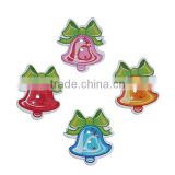 Wood Sewing Buttons Scrapbooking 2 Holes Christmas Jingle Bell At Random Bowknot Pattern