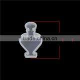 Silicone DIY Tools Resin Mold Heart Bottle White 44mm x 28mm thumbnail-2