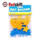 OEM Girl Craft Boy Toy Colorful Felt Sticker Benefit Price thumbnail-3