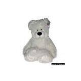 Sell White Fuzzy Bear thumbnail-1