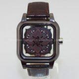 2014 Fashion Ceramic Ladies Wrist Watch Express Made in China Japan Movt Quartz and Genuine Leather Bracelet thumbnail-2