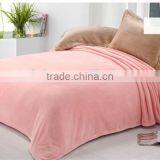 2015 Hot Super Soft Warm Beautiful 100% Plain Dyed Solid Blue Red Green Yellow Fleece Blanket Polyester thumbnail-2