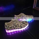 2015 Hottest Street Dance Hip Hop Night Club European Fashion Sport Light Shoes LED thumbnail-3