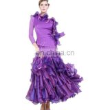 2016 Newest Long Style Stage Ballroom Practice Wear AB088