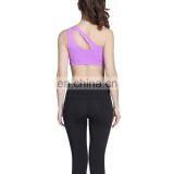 Purple Padding Sleeveless Sports Bra Custom Gym Sport Wear Fitness in Thailand thumbnail-4