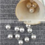 hot sale round white pearl button for clothes