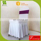 Fancy Wedding Decoration Chair Covers With Side Pleats for Wedding thumbnail-1