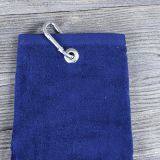 Wholesale Terry Velour Soft Golf Towels Plain Dyed With Clip thumbnail-4