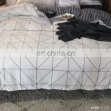 2020 new design nordic simple style 100% cotton high quality duvet cover pillow case bed sheet comforter bed linen bedding set