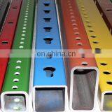Powder Coated Perforated Galvanised gi Steel Square Tube Pipe Suppliers thumbnail-6