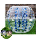 1.5M Wholesale 0.88m TPU Human Size Clear Plastic Balls , Inflatable Bumper Ball Bubble Soccer thumbnail-2