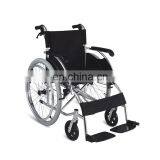 Manual Folding Aluminum Wheelchair for Disabled and Elderly thumbnail-1