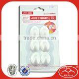 White Round Classic Concrete Wall Hooks thumbnail-1