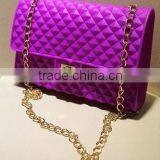 2013 New Beautiful Long Chain Silicone Shoulder Bag,ladies' Handbag thumbnail-1