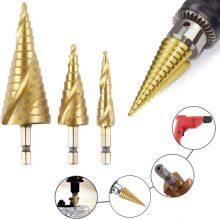Cone Drill Bit High Speed Steel Double Sided Drill, Multiple Hole Stepped up thumbnail-5