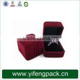 China Customized Elegant Luxury Flocking Jewellery Box thumbnail-5