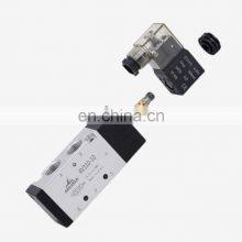 4V Series 5/2 VALVE SINGLE COIL DC24V PNEUMATIC SOLENOID VALVE thumbnail-2