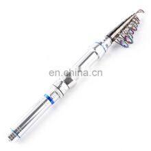 1.5m 1.8m 2.1m 2.4m 99% Carbon Spinning Rod And Reel Anti-Winding Telescopic Fishing Rod