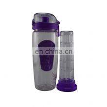 Flip Top Lid Hydration 32 oz Large Infuser Water Bottle With Fruit Infuser thumbnail-2
