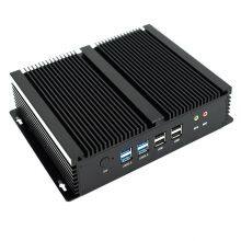 Partaker I4 Industrial Mini PC With 6 COM 2 HDMI 2 Lan Black Color Intel i3 4005u 4010u i5 4200u i7 4500u Processor thumbnail-4