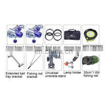 Adjustable Fishing Chair Aluminum Alloy Foldable Portable Extended Outdoor Travel Camping Hiking Tools Folding Chair thumbnail-5