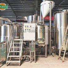 Automatic PLC Controlled 1000 Liter 2 Vessel Microbrewery Equipment thumbnail-3