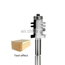 LIVTER Woodworking Tools Diamond Stone Taper Tooth Tenon Cutter Square Tooth Assembly Finger Joint Engraving Milling Cutter CNC thumbnail-3