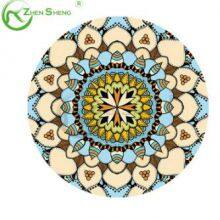 Circular Suede Rubber Multifunction Exercise Fitness Pilates Yoga Mat thumbnail-4