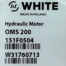 OMS200 151F0504 White WHITE//Danfoss DANFOSS Hydraulic Motor thumbnail-4