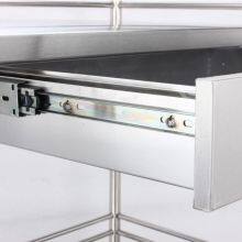 Hospital Stainless Steel Emergency Crash Cart Treatment Trolley for Patient thumbnail-5