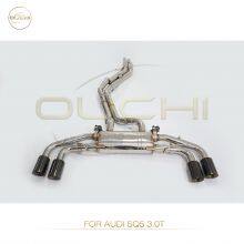 304 Stainless Steel Cat-Back Exhaust System for Audi S5 B9/Audi S6 S7 C8/S8 D4/SQ5 High Performance Exhaust Electronic Valve With Tips thumbnail-4