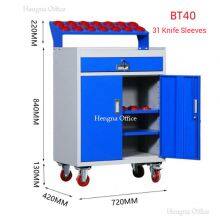 Steel Tool Cart With Wheels – Workshop Utility Tool Trolley Organizer thumbnail-4